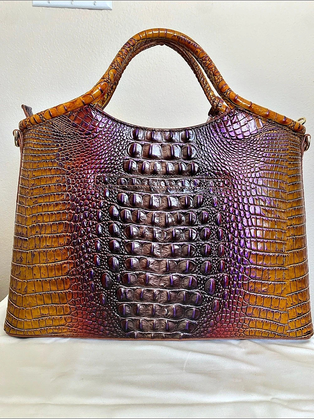 Brahmin large Elaine Crown Ombre handbag NWOT